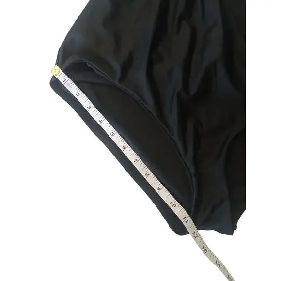 Bar III Tell Me About It Stud One Piece Swimsuit Black XL NWT - Picture 7 of 9